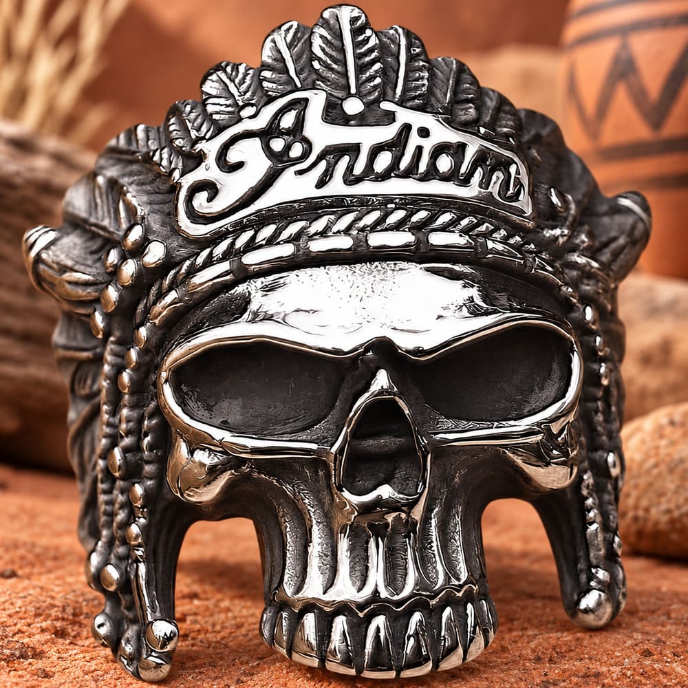 Bague Crane Indien