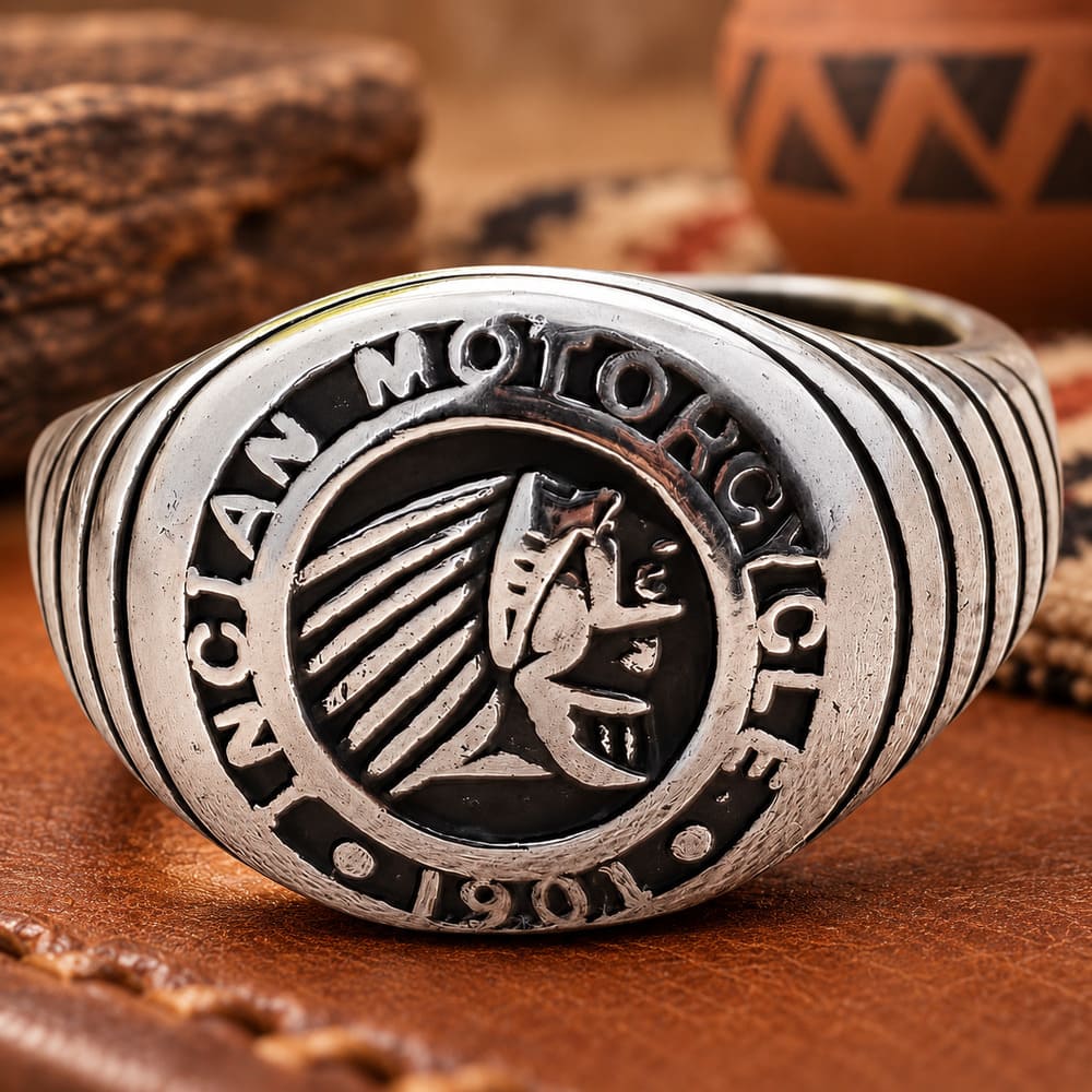 Bague Style Indien – Motorcycle