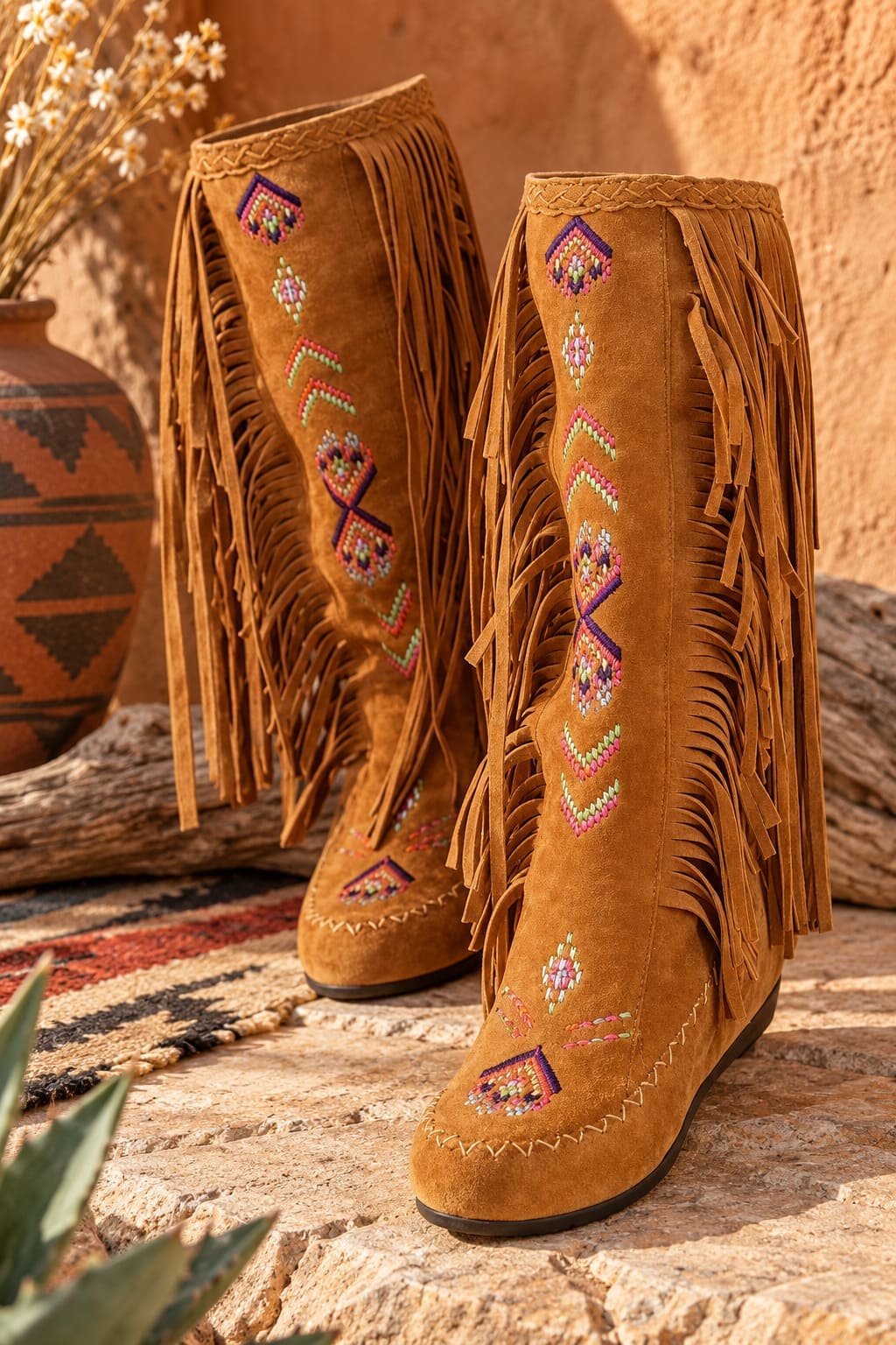 Bottes Indienne Femme – Style Ethnique