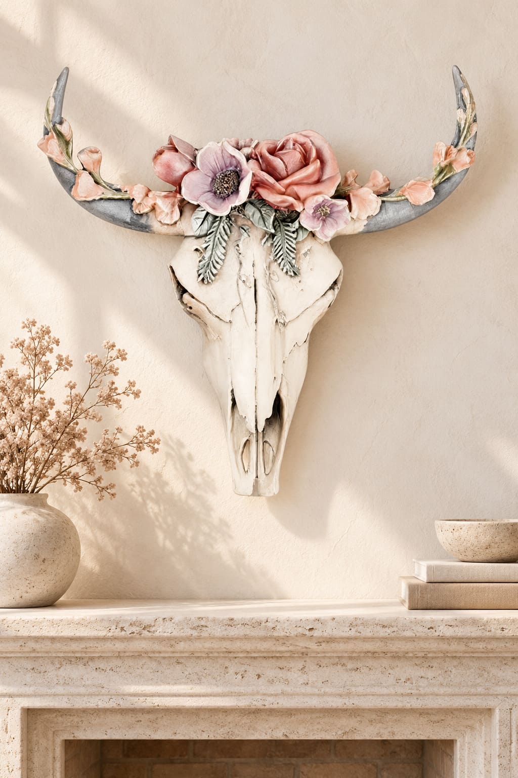 Crane de Vache Déco – Fleurs au Front