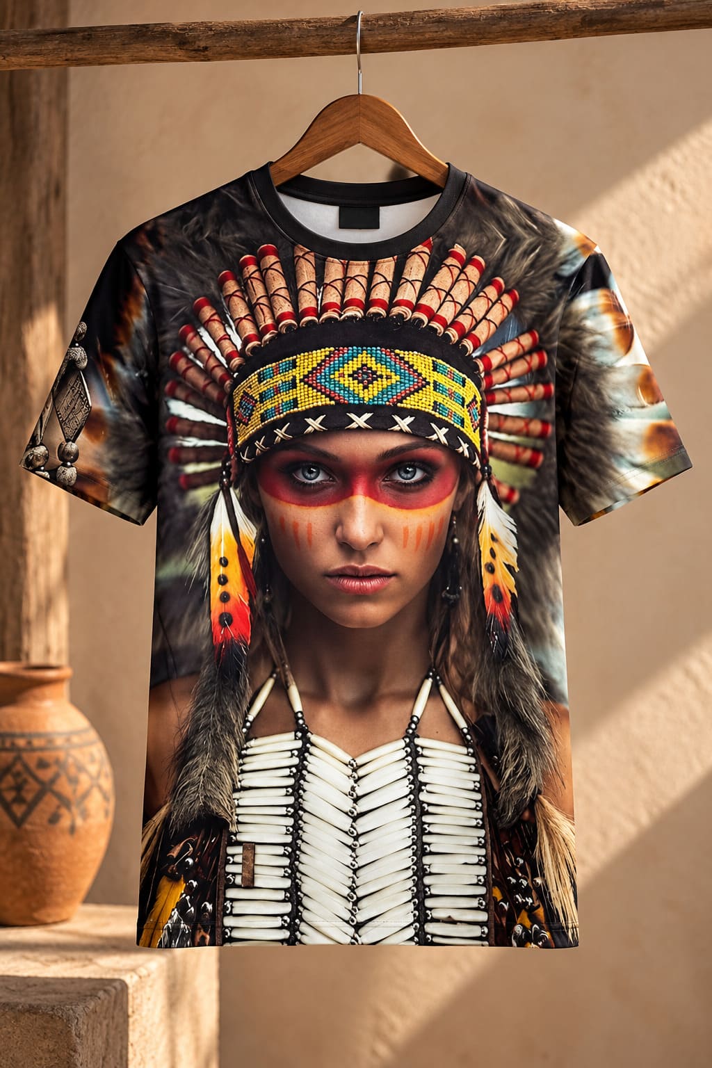 T-Shirt Femme Indienne