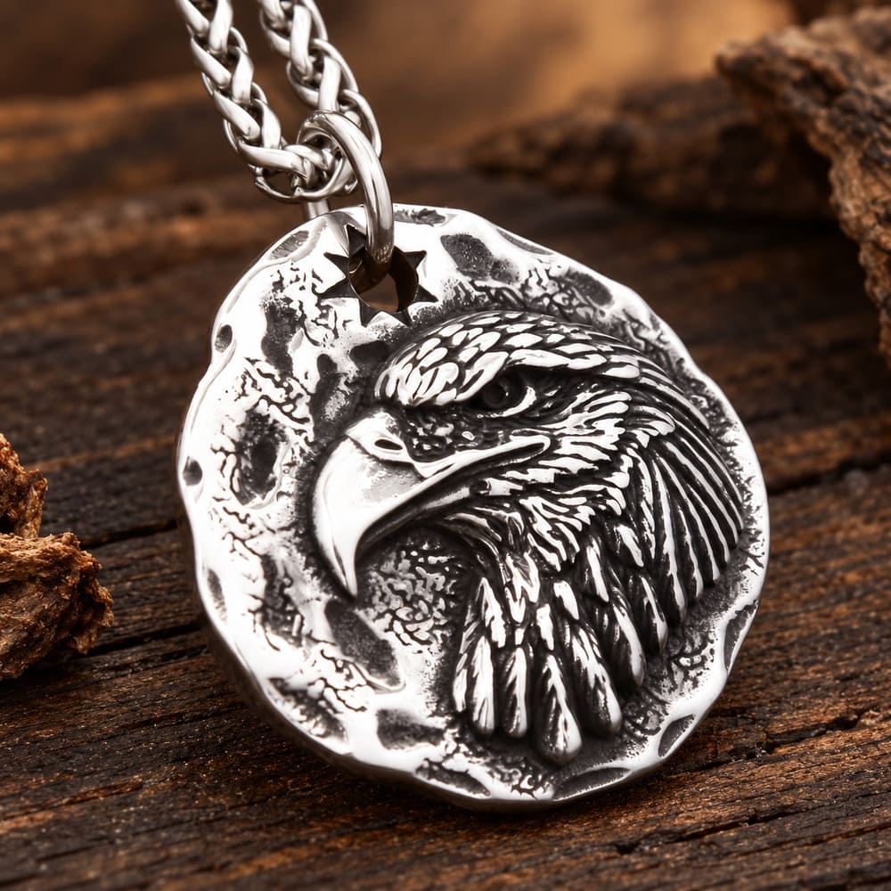 Collier Tête d’Aigle Amérindien