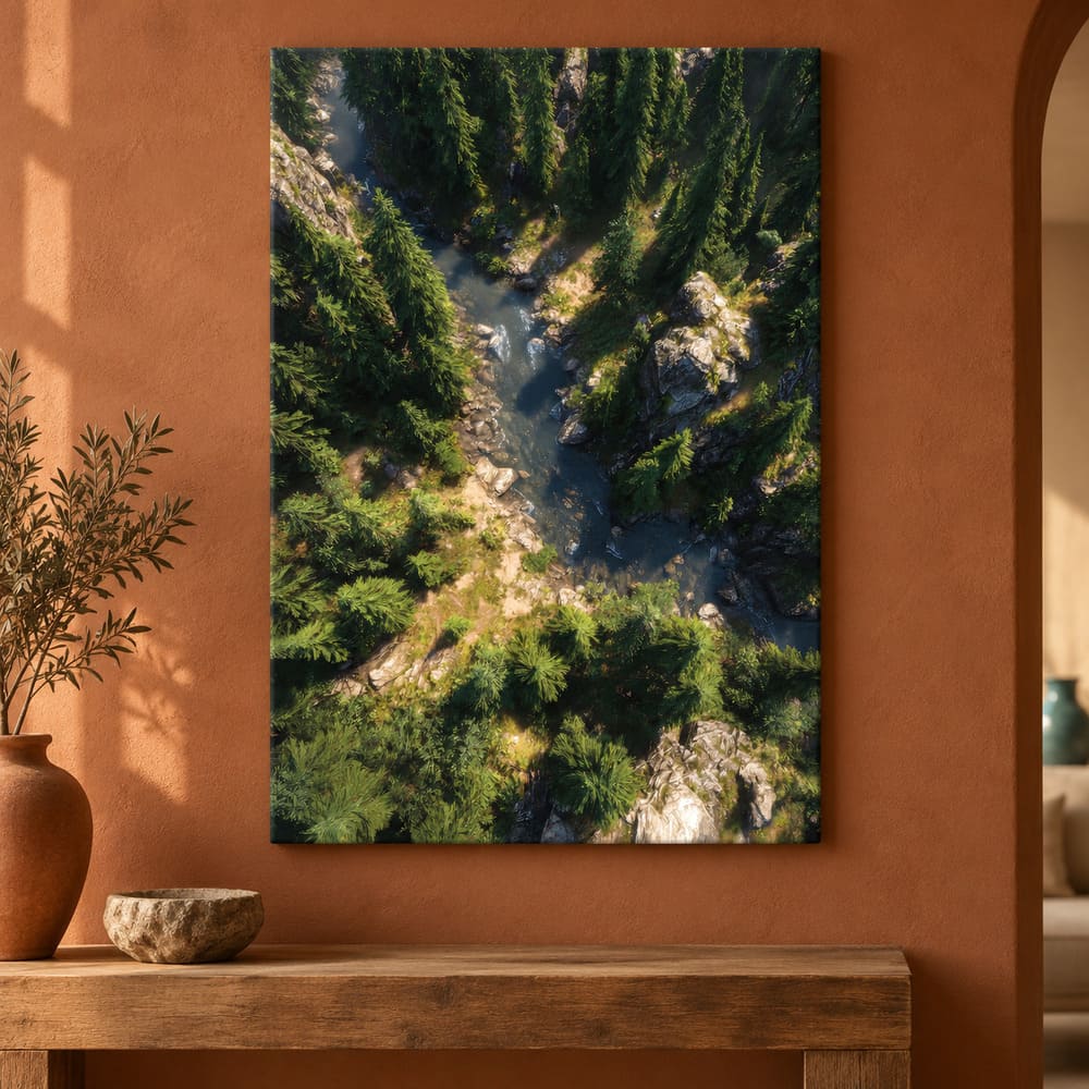 Tableau Nature Amérindienne