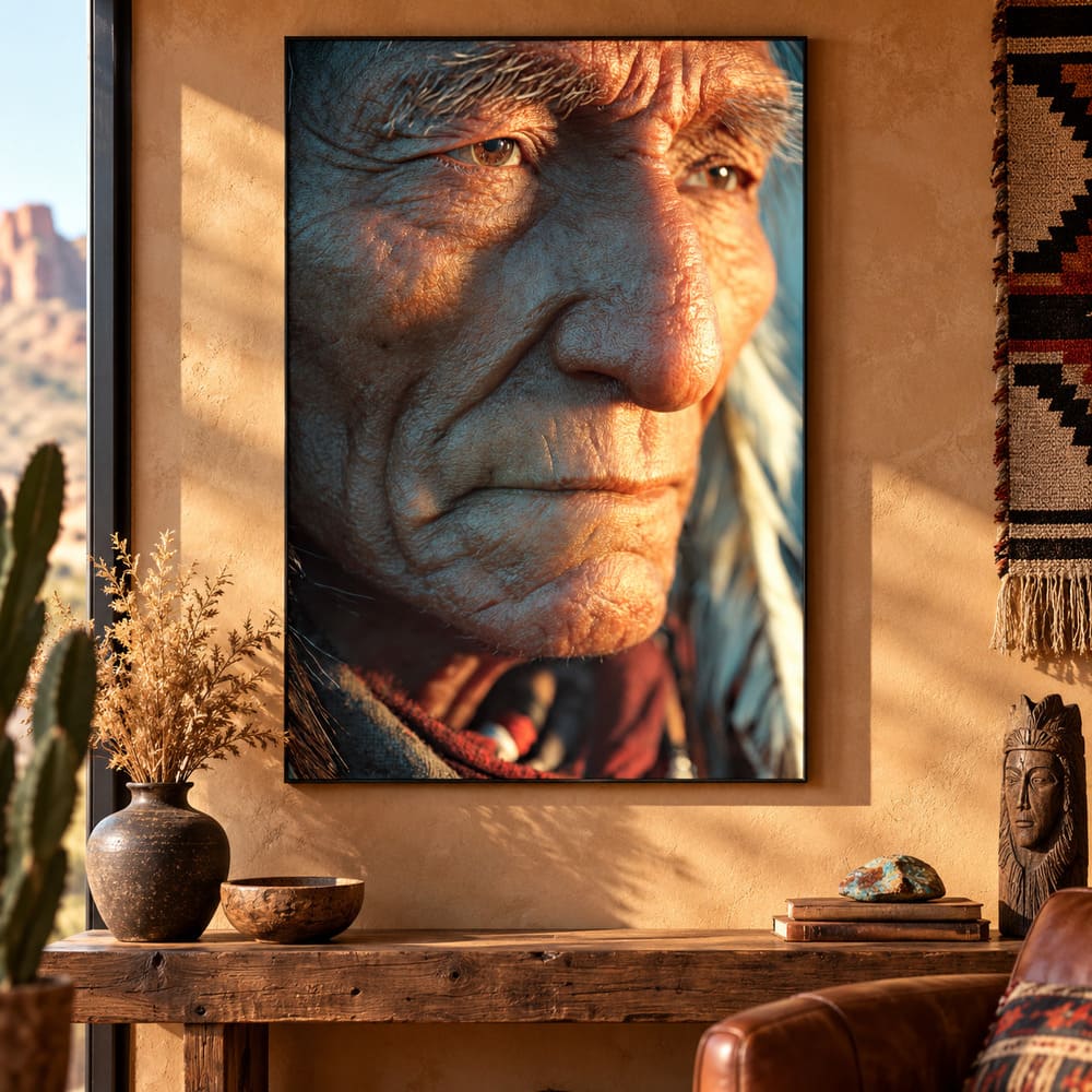 Tableau Sage Amérindien
