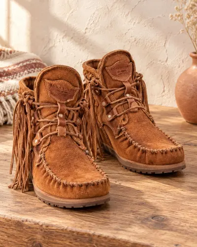Boots Indienne Femme